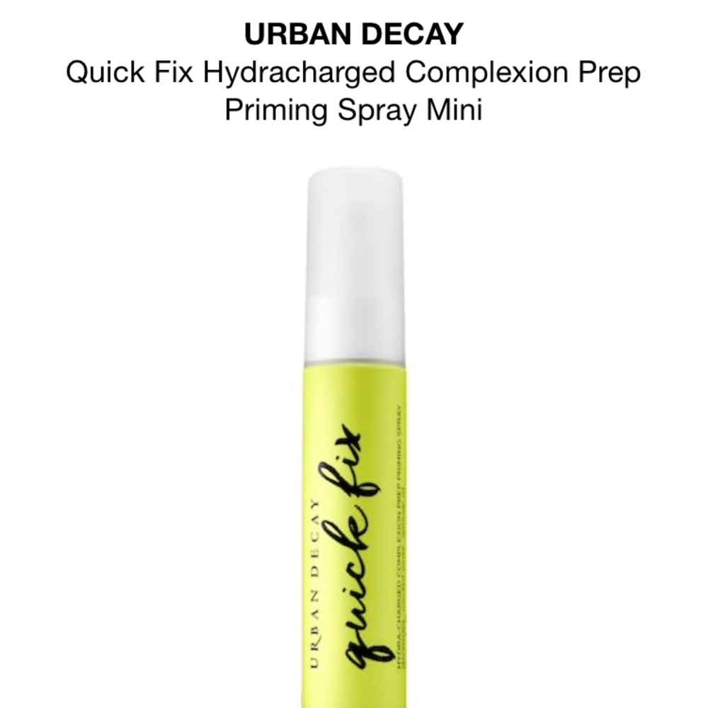 Quick fix urban decay spray